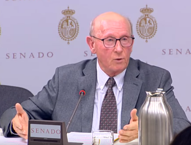 Aguado reclama en el Senado más ayudas e infraestructuras para minimizar futuras riadas