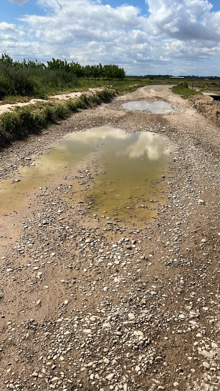 ARAG-ASAJA Insta al ayuntamiento de Alfaro arreglar los caminos agrícolas.