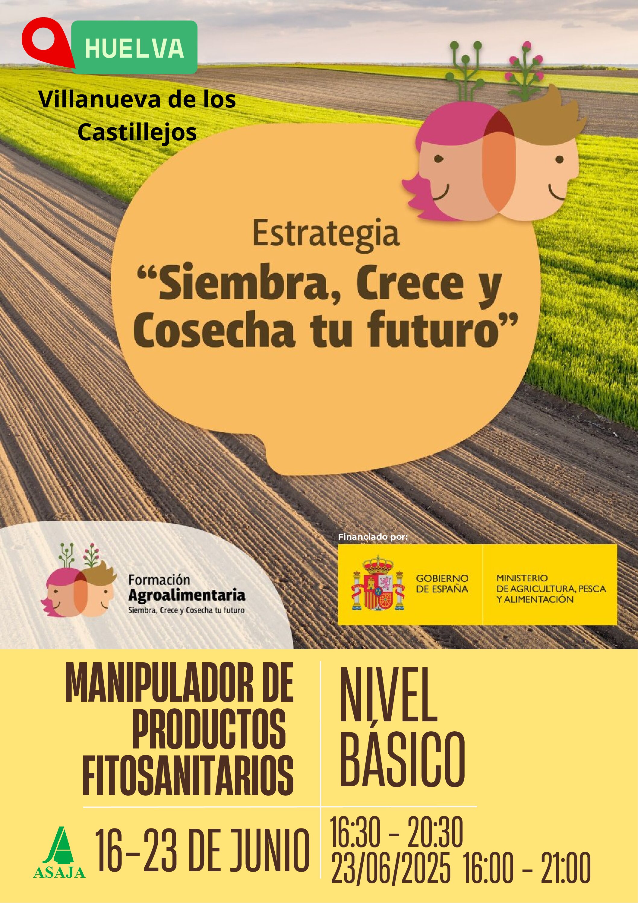 Curso manipulador de productos fitosanitarios: Nivel básico