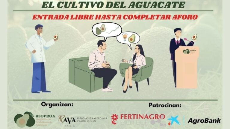 AVA-ASAJA y ASOPROA inician un ciclo de jornadas del aguacate en la C. Valenciana