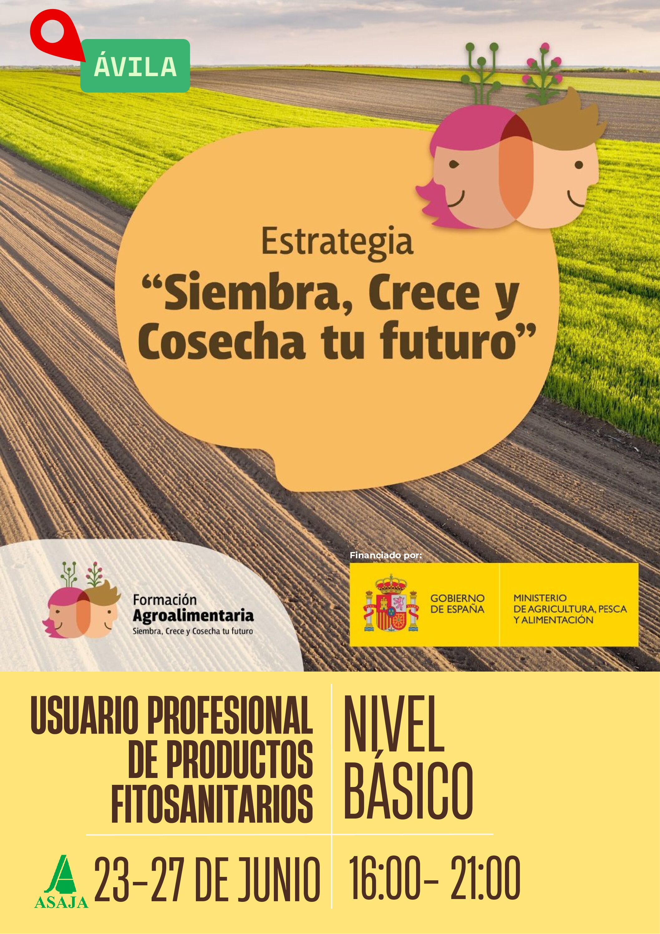 Curso usuario profesional de productos fitosanitarios. Nivel Básico