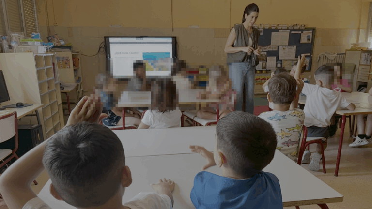 El campo llega a las aulas: los niños aprenden de dónde vienen sus alimentos