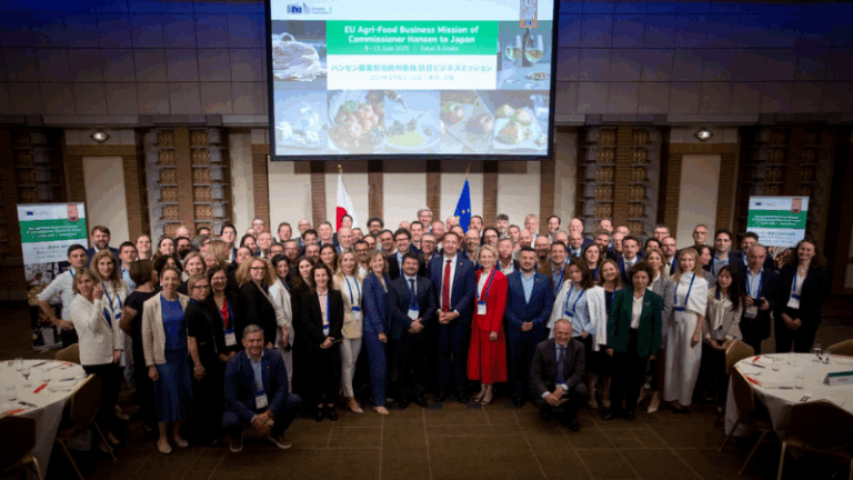 INTERPORC refuerza su presencia en Japón en una misión de alto nivel de la UE