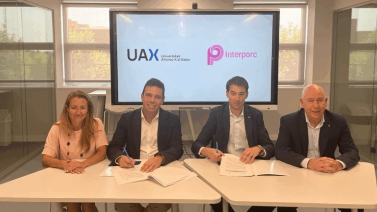 INTERPORC y UAX impulsan la investigación y formación en el sector porcino