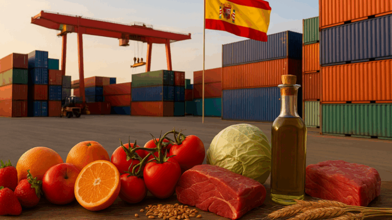 El sector agroalimentario y pesquero alcanza un saldo comercial de 19.232 millones en 2024