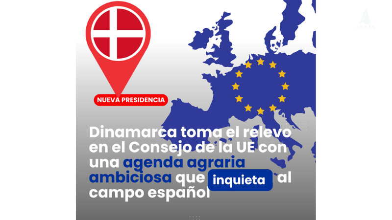 Dinamarca asume la presidencia de la UE con una agenda agraria que inquieta al campo español
