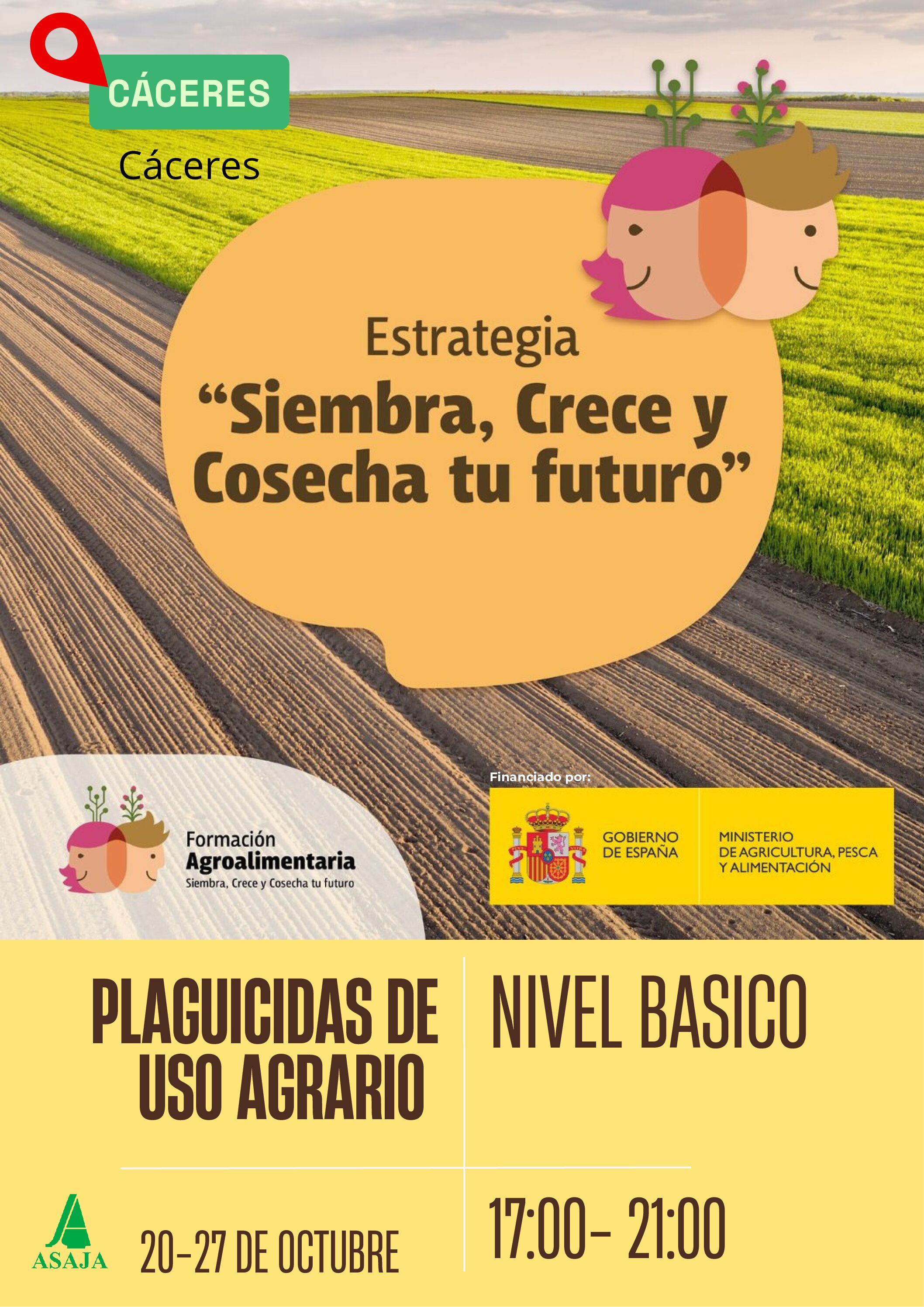 Curso de plaguicidas de uso agrario. Nivel básico