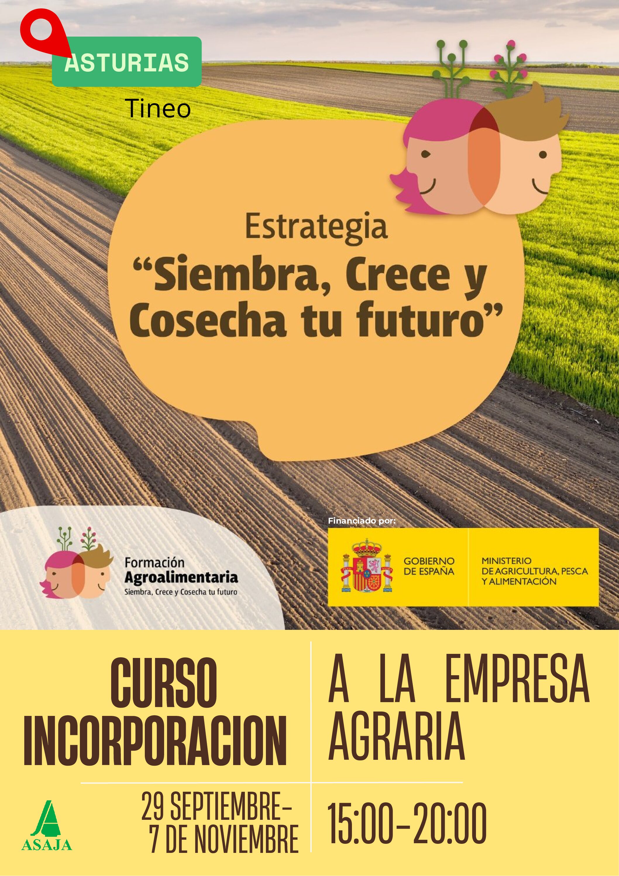 Curso incorporación a la empresa agraria