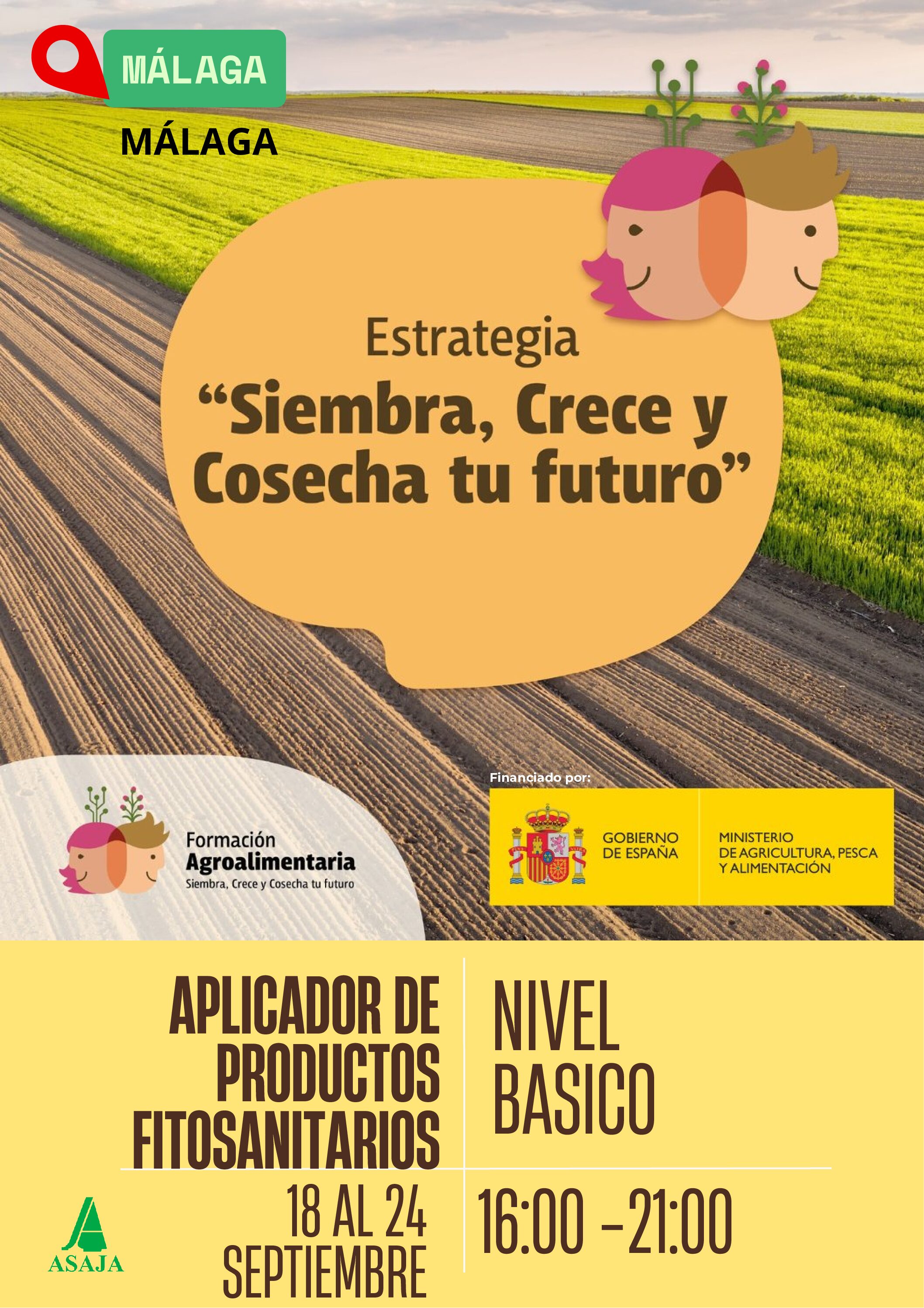 Curso aplicador de productos fitosanitarios. Nivel básico
