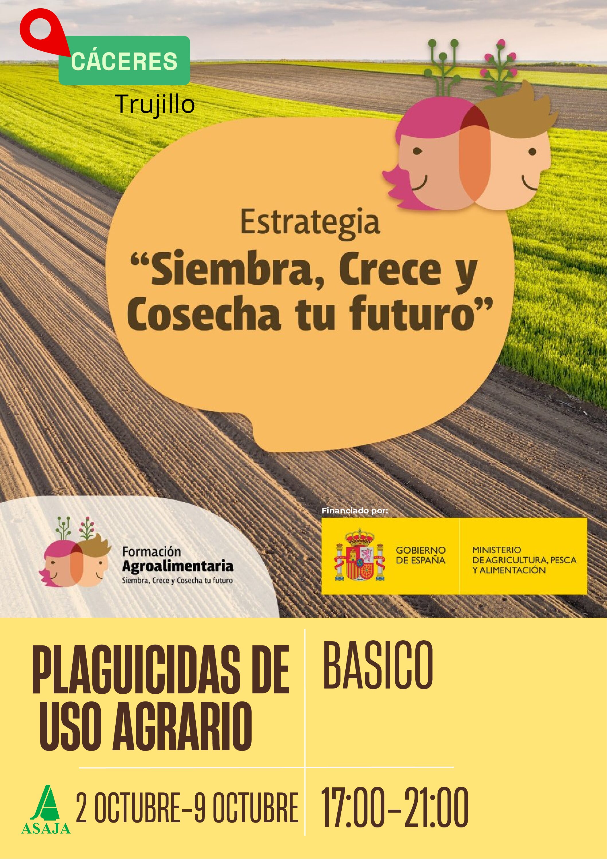Curso de plaguicidas de uso agrario. Nivel básico