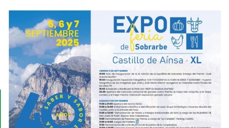 II Jornadas de Promoción de la Carne del Pirineo en Aínsa: degustaciones y divulgación en la Expoferia Sobrarbe