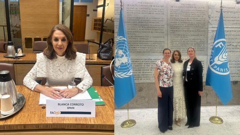 ASAJA Mujeres defiende en la FAO el papel de la mujer rural como motor de sostenibilidad y liderazgo en el medio rural europeo
