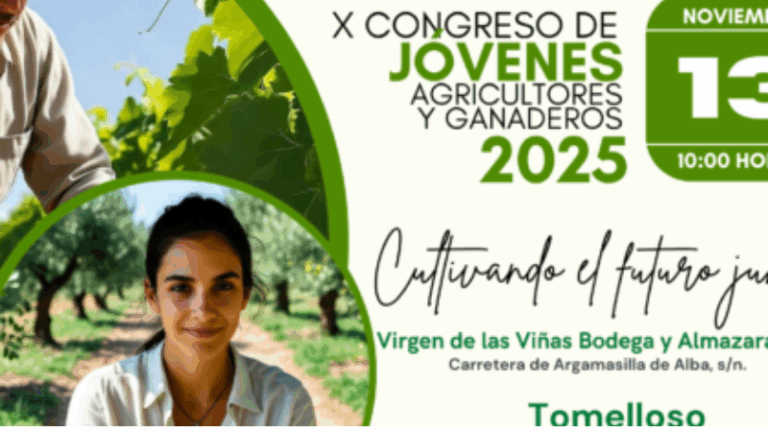 Tomelloso acoge el 13 de noviembre el X Congreso de Jóvenes Agricultores de ASAJA de Ciudad Real