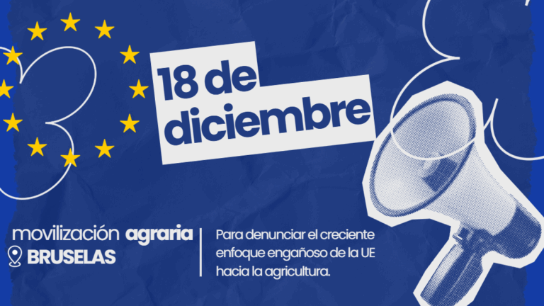 18 de diciembre: el campo europeo se moviliza en Bruselas contra el enfoque de la UE hacia la agricultura