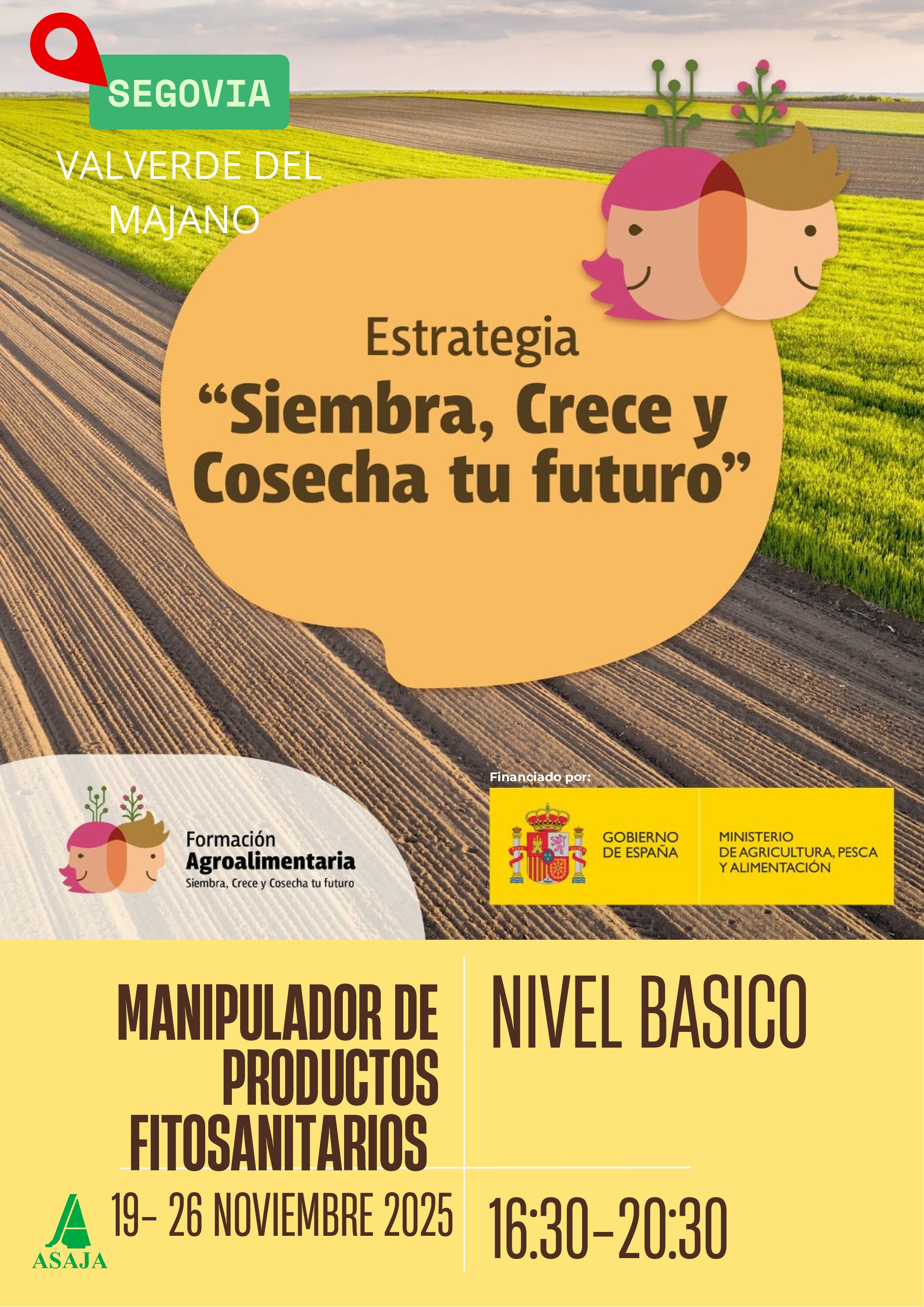 Curso de manipulador de productos fitosanitarios. Nivel básico