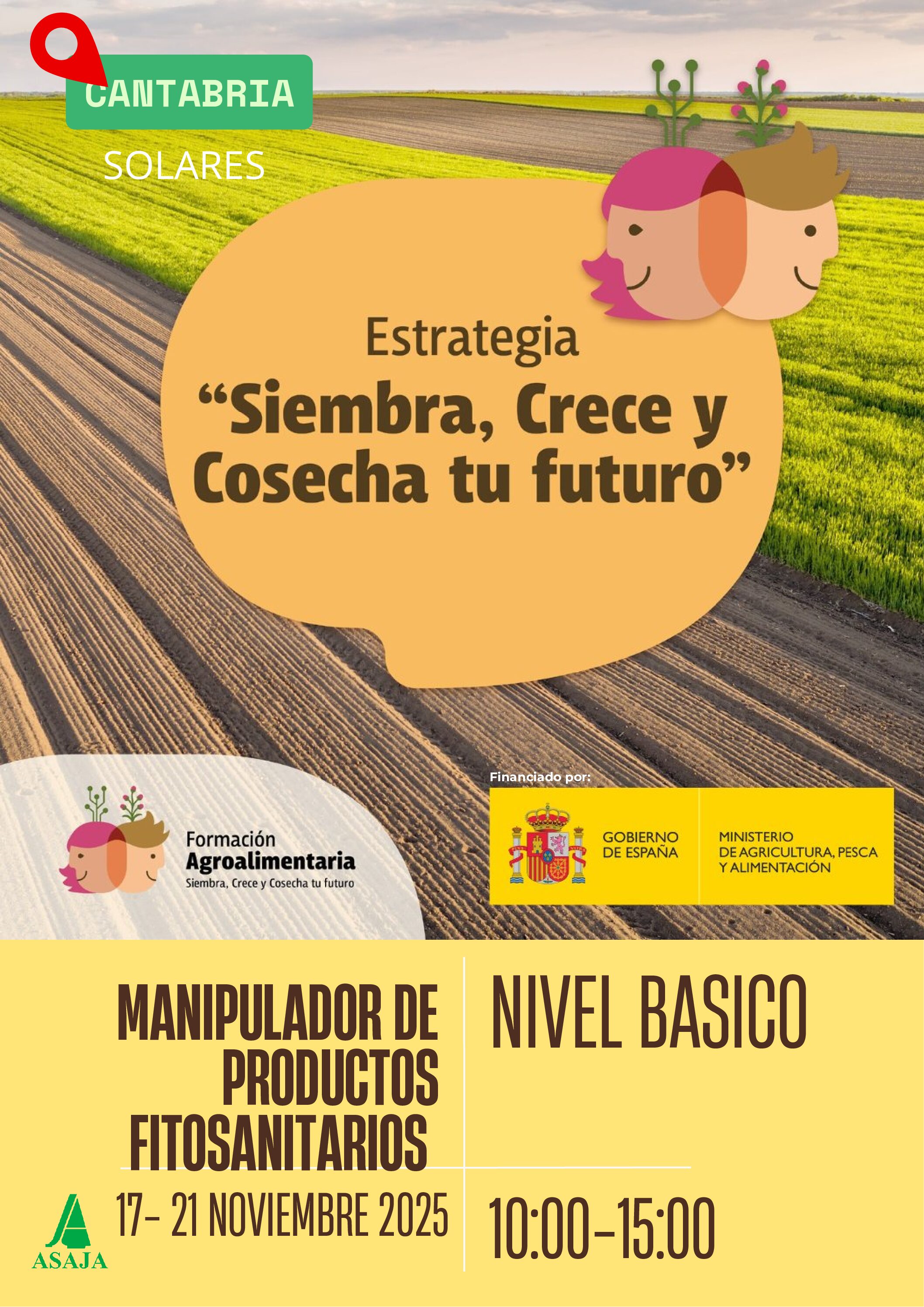 Curso de manipulador de productos fitosanitarios. Nivel básico