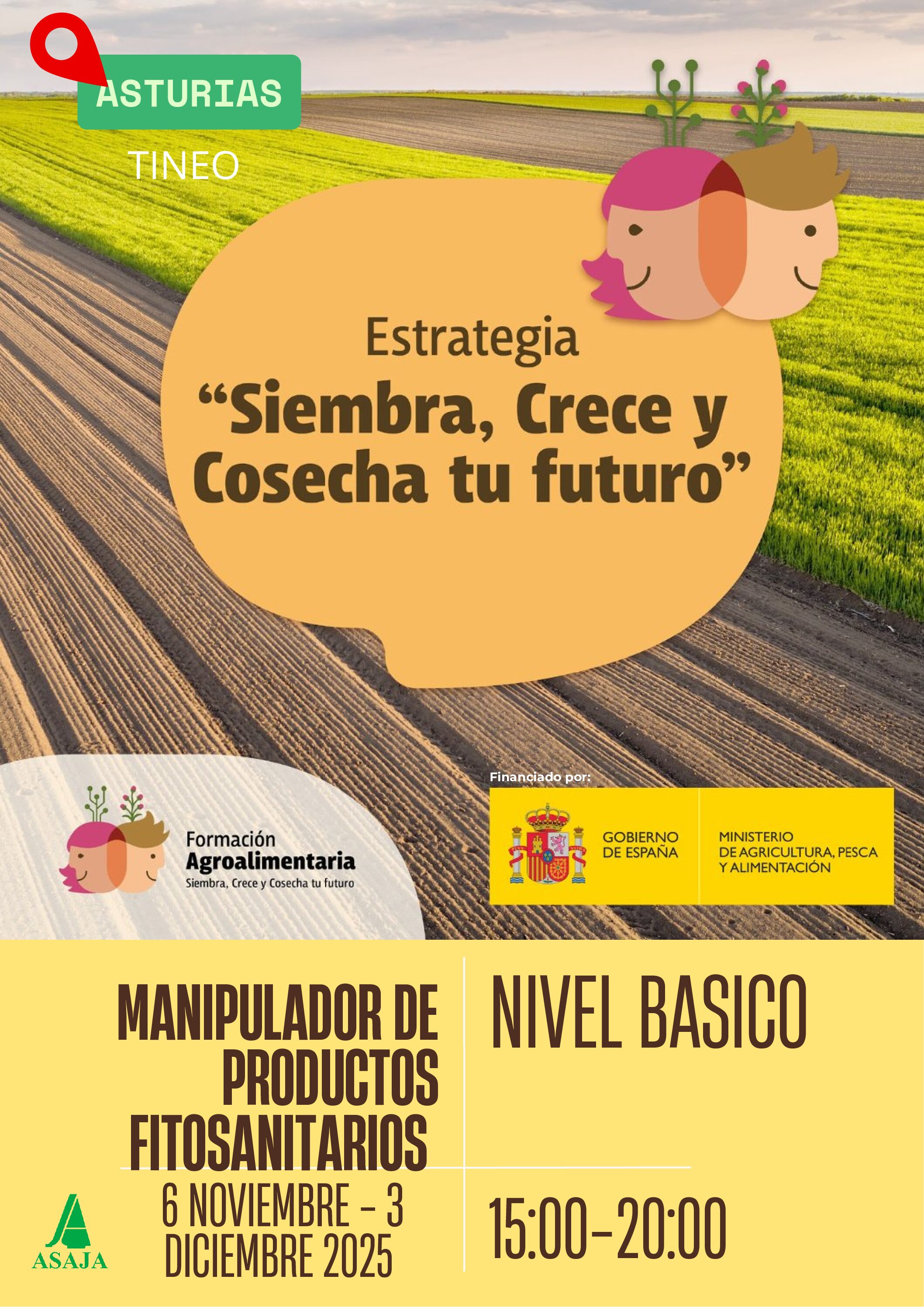 Curso de manipulador de productos fitosanitarios. Nivel Básico