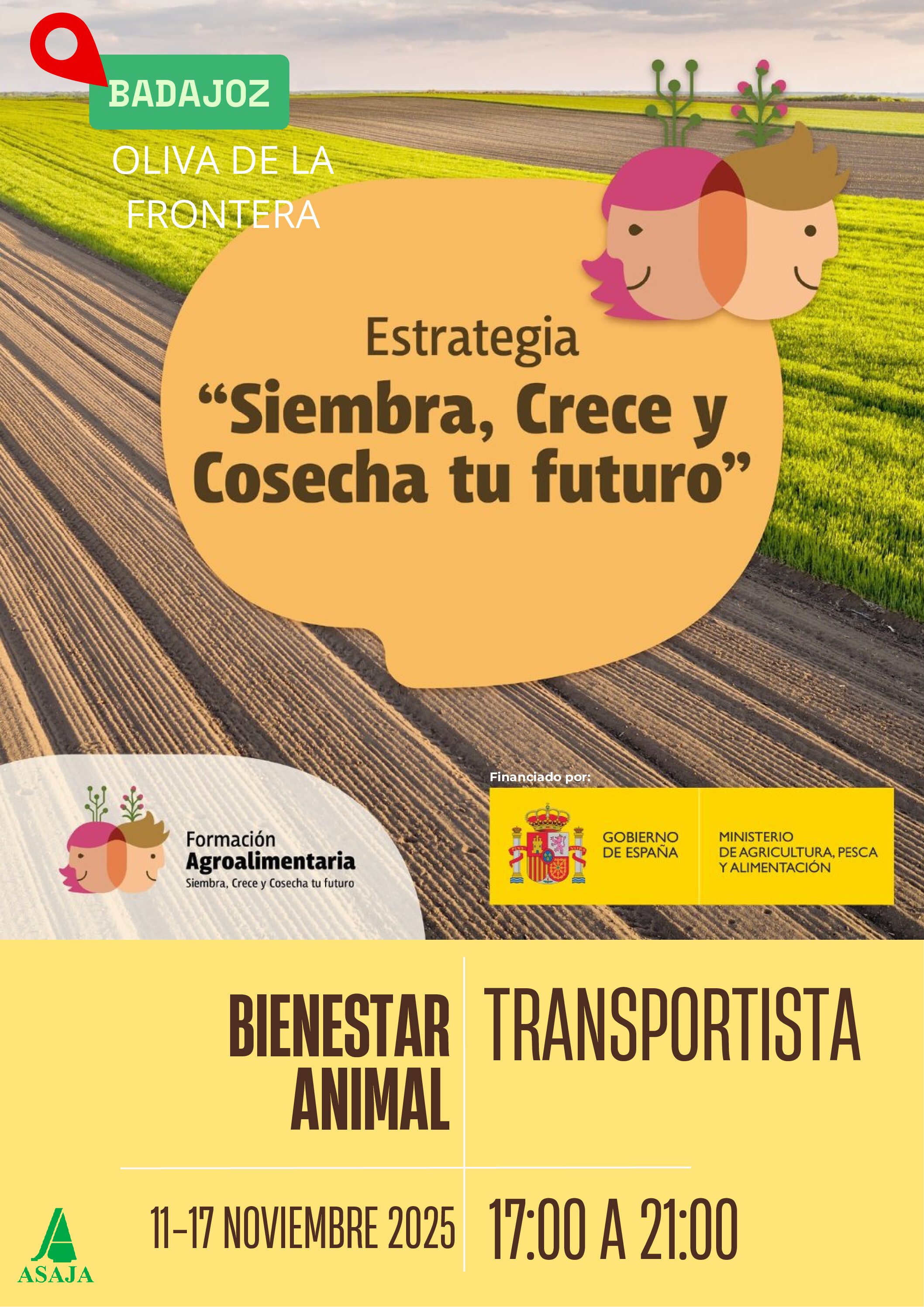 Curso de bienestar animal. Transportista
