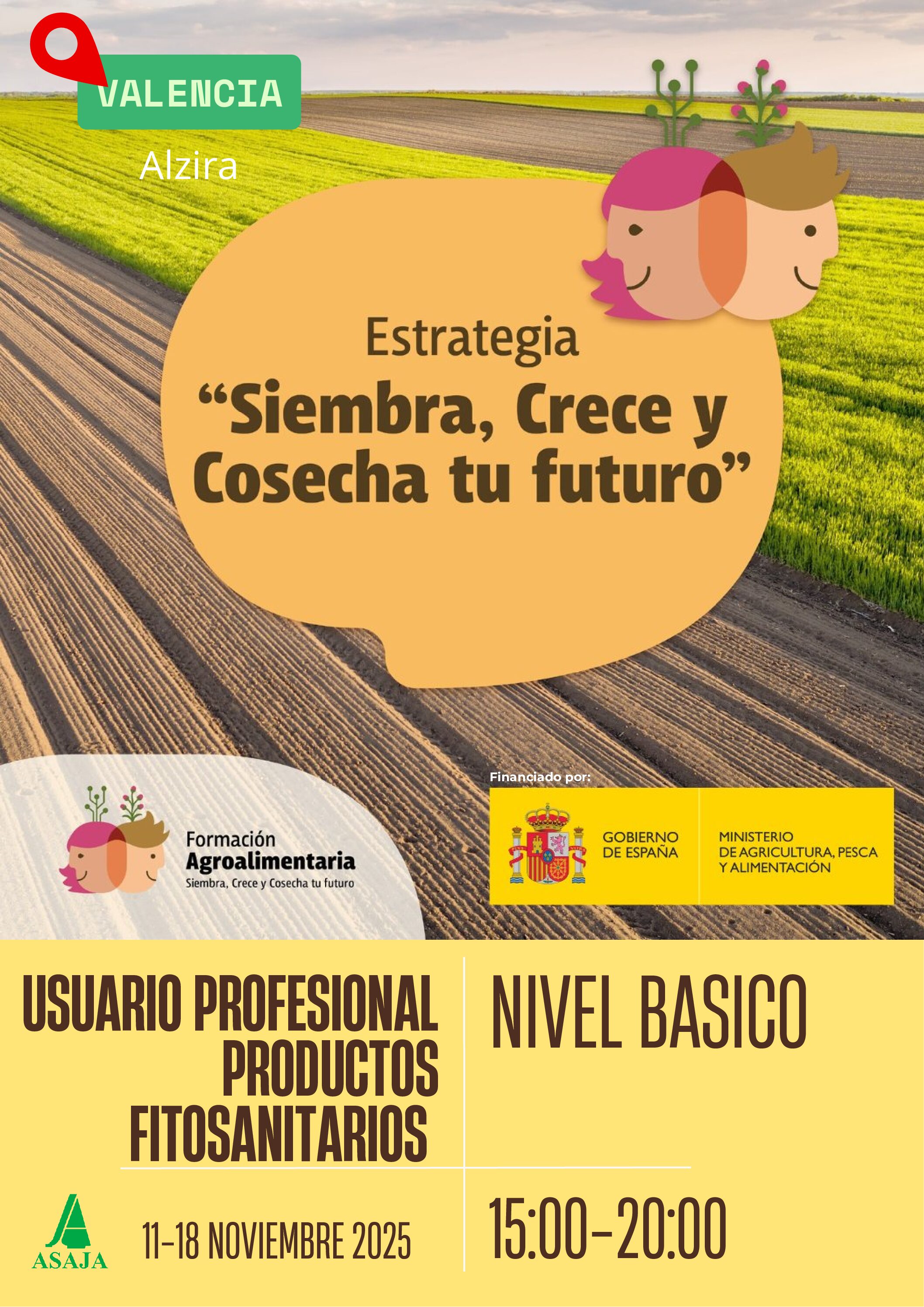 Curso usuario profesional de productos fitosanitarios. Nivel básico