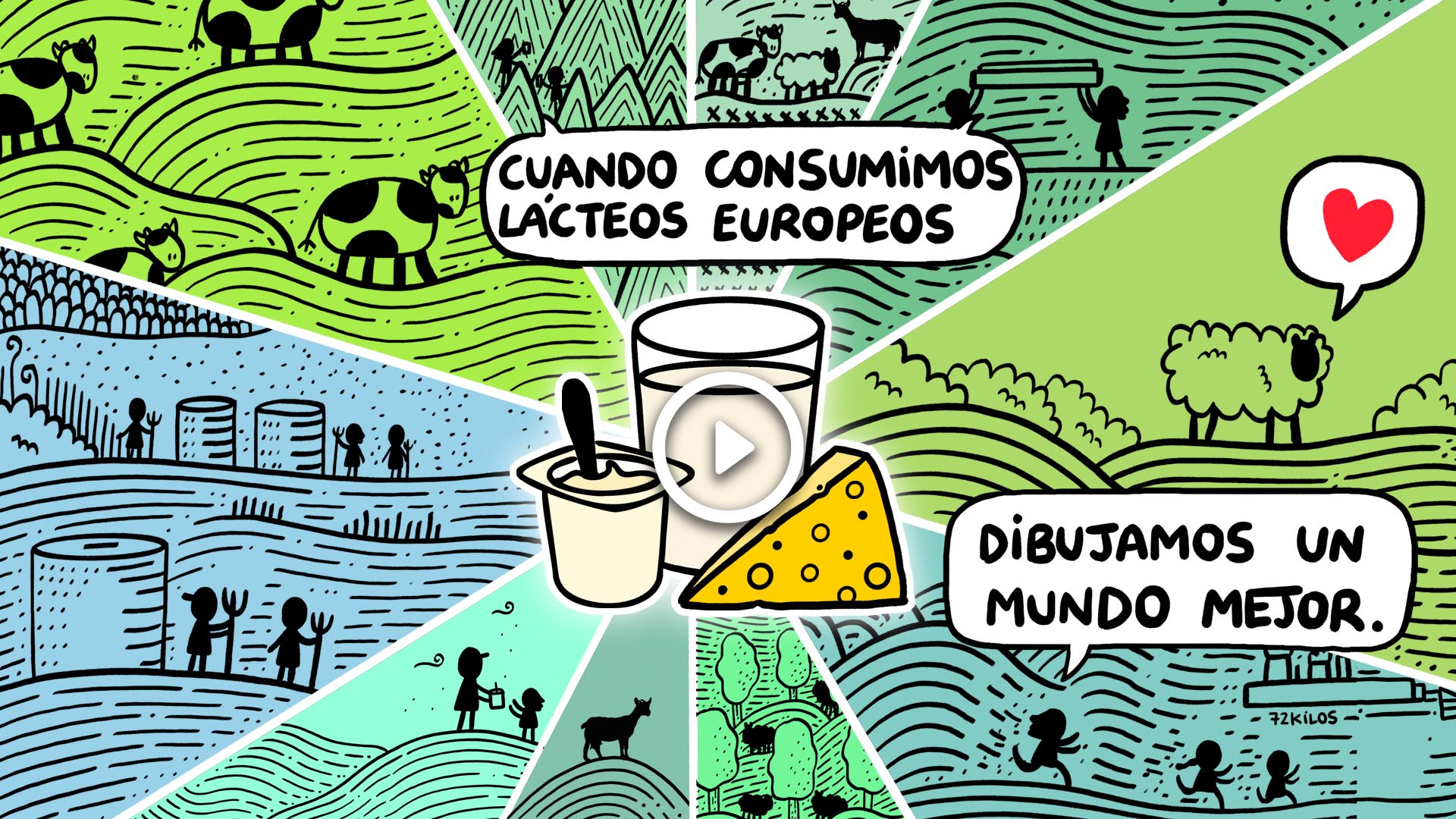 El roadshow de los lácteos aterriza en Madrid para promover salud y sostenibilidad