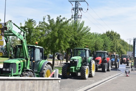 Movilizaciones contra el acuerdo de Mercosur ASAJA Extremadura. Cáceres