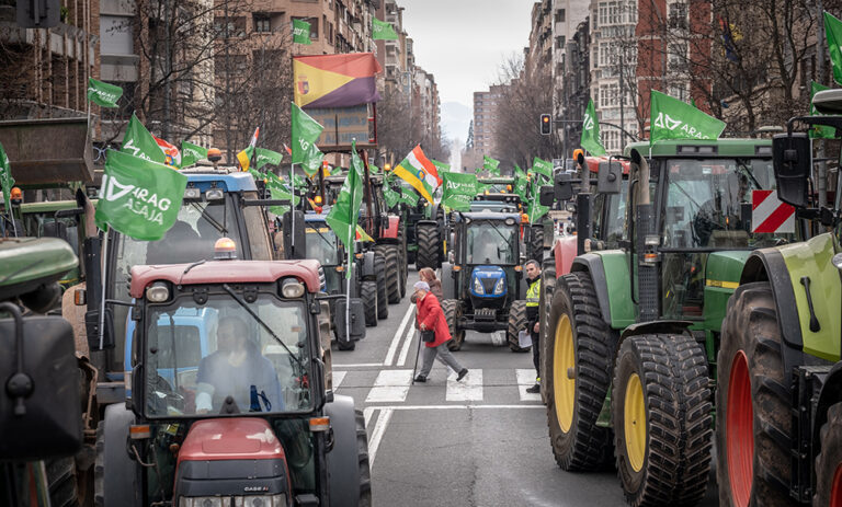 Las organizaciones agrarias riojanas anuncian próximas acciones de protesta ante la grave situación del campo