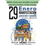 ASAJA y UPA Castilla-La Mancha dan voz a los agricultores y ganaderos y anuncian una manifestación en Toledo el próximo 29 de enero