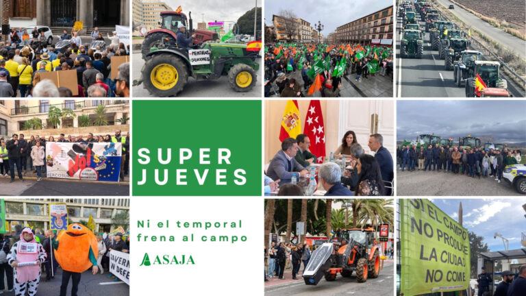 #SuperJueves: Ni el temporal frena al campo