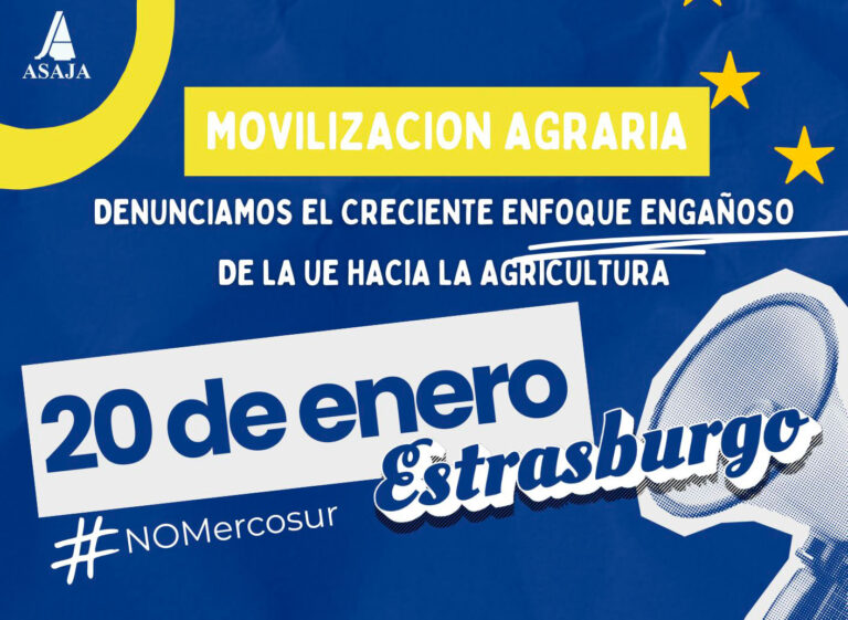 Continúa la movilización de los agricultores: Estrasburgo, 20 de enero