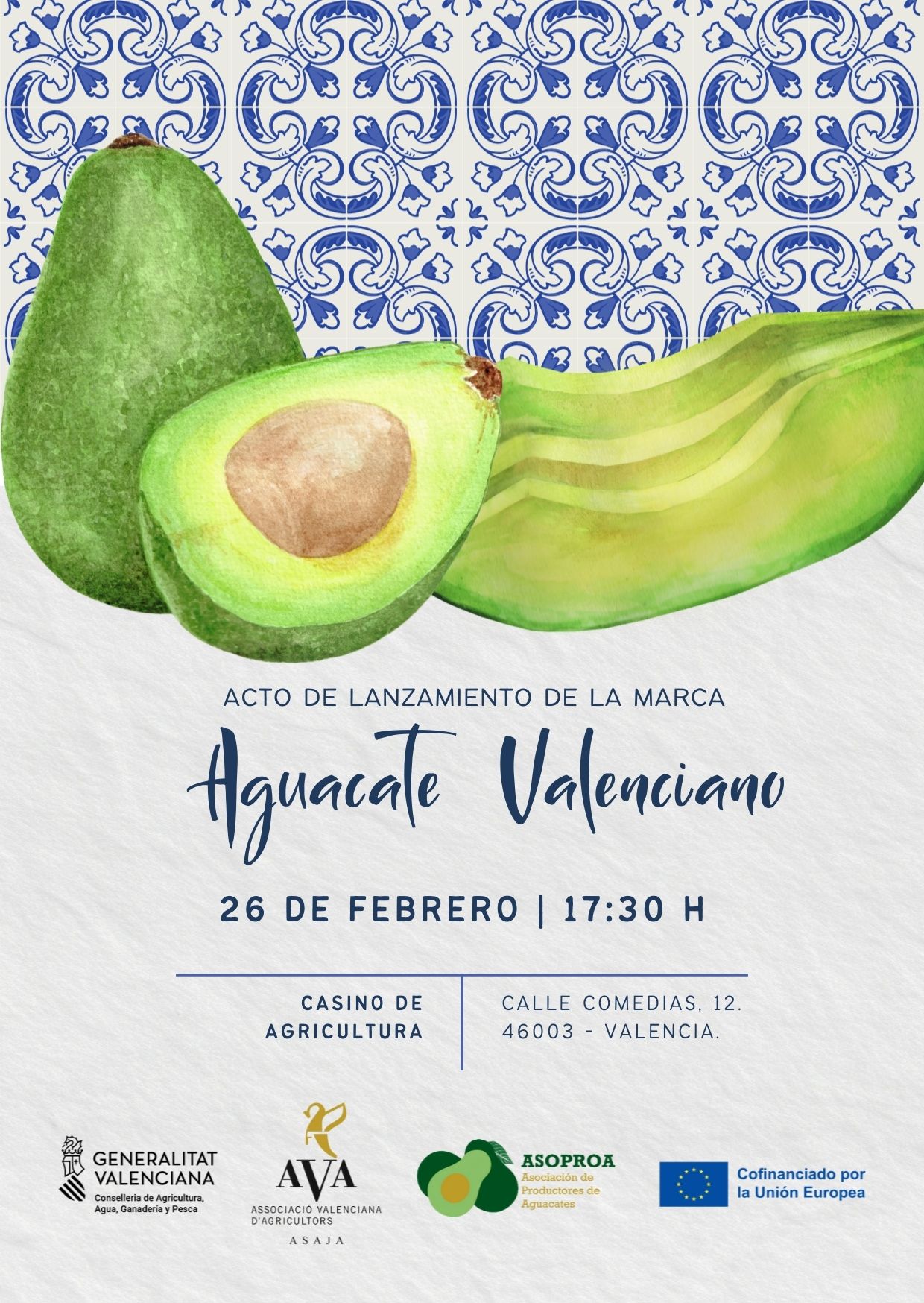 ASOPROA presentará el jueves la nueva marca de calidad ‘Aguacate Valenciano’