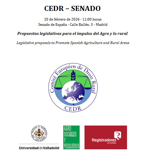 “Propuestas legislativas para el impulso del Agro y lo Rural” CEDR – SENADO