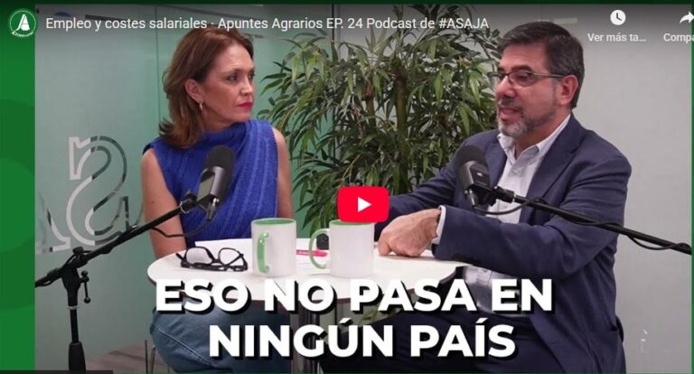 Empleo y costes salariales · Apuntes Agrarios EP. 24 Podcast de #ASAJA