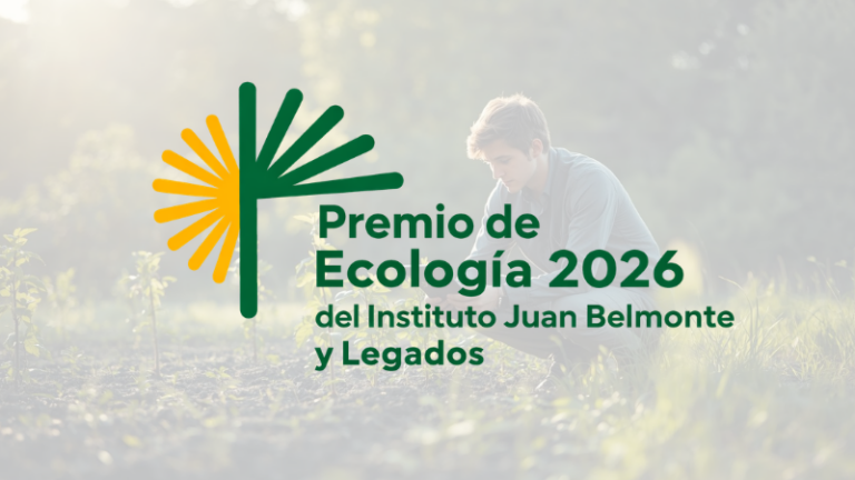 Jaime Olaizola, ganador del I Premio de Ecología 2026 del Instituto Juan Belmonte y Legados
