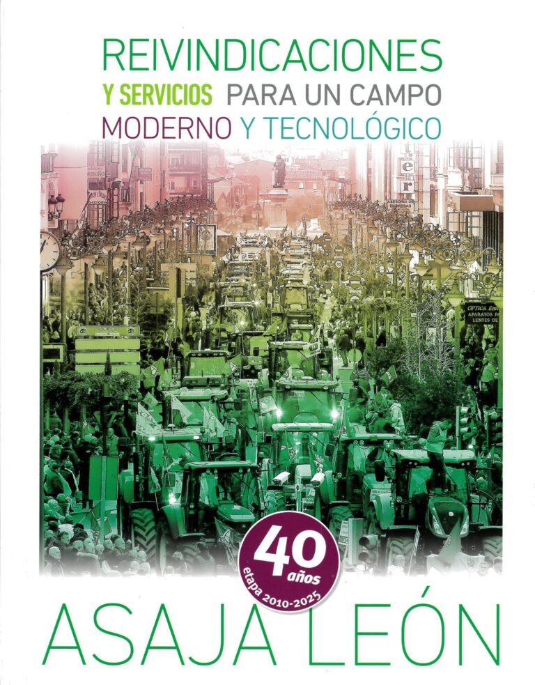 Donaciano Dujo presentó en León el libro conmemorativo del cuarenta aniversario de la Asociación: “reivindicaciones y servicios para un campo moderno y tecnológico”