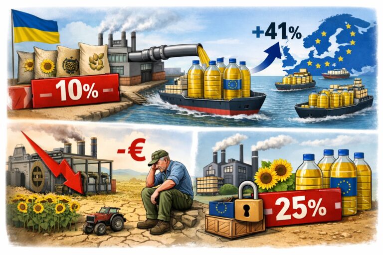 ASAJA denuncia que el arancel “ilegal” de Ucrania pone en riesgo la viabilidad del girasol y la soja en España
