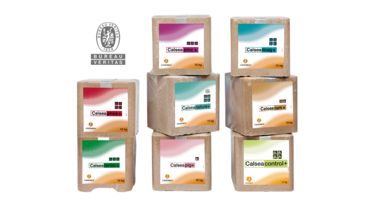 TIMAC AGRO suma un nuevo logro en bienestar animal con la verificación de la gama CALSEABLOC
