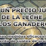 ASTURIAS. Acto protesta en reivindicación por un precio justo para la leche