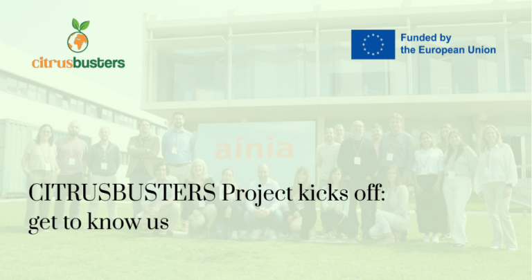 El proyecto CITRUSBUSTERS arranca: conócenos