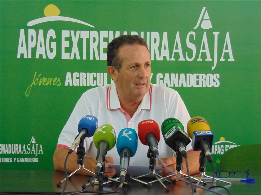 Convocatoria de prensa Apag Extremadura ASAJA
