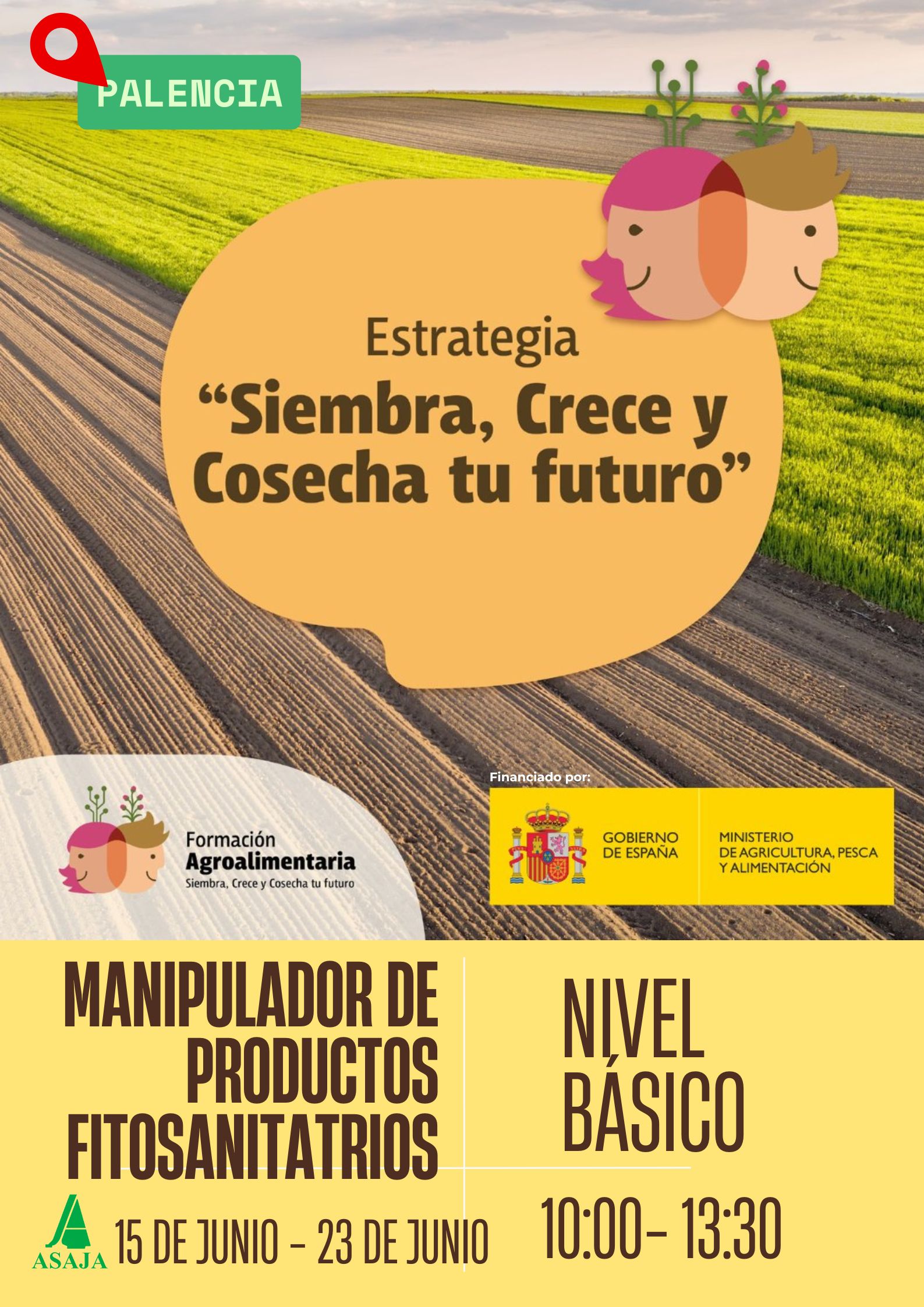 CURSO: Manipulador de productos Fitosanitarios. BASICO