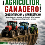 Movilización del sector agrario en Valladolid por la rentabilidad del campo y la bajada de costes