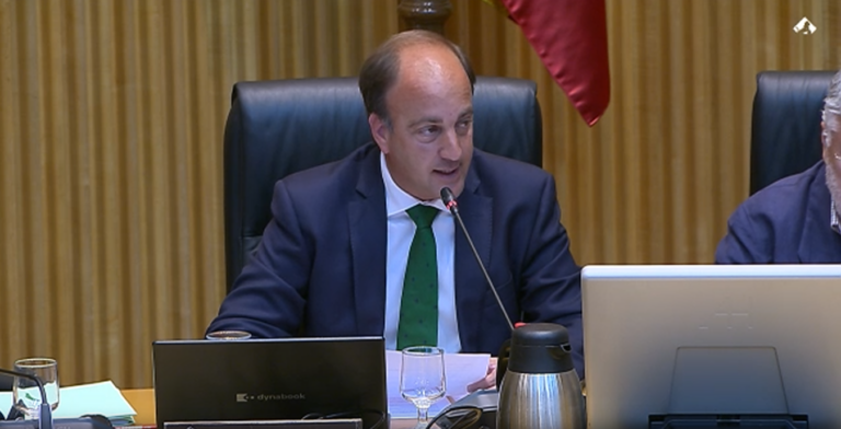 Joaquín Antonio Pino reclama en el Congreso un mando único veterinario ante las crisis sanitarias