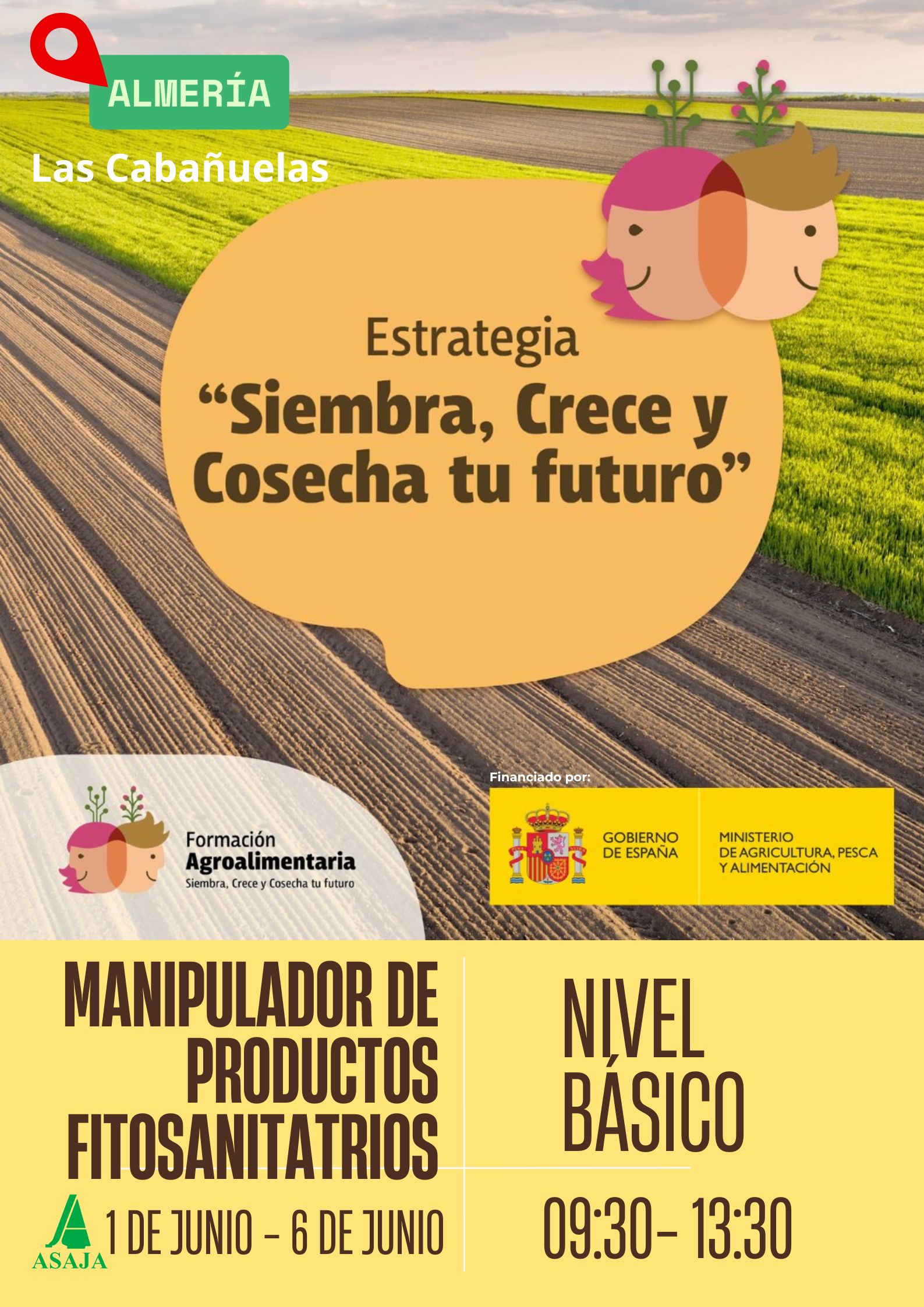 CURSO: Manipulador de productos Fitosanitarios. BASICO