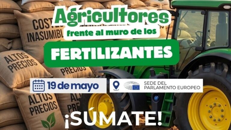 COPA y COGECA anuncian una “acción relámpago” en Estrasburgo ante la presentación del Plan de Acción sobre Fertilizantes