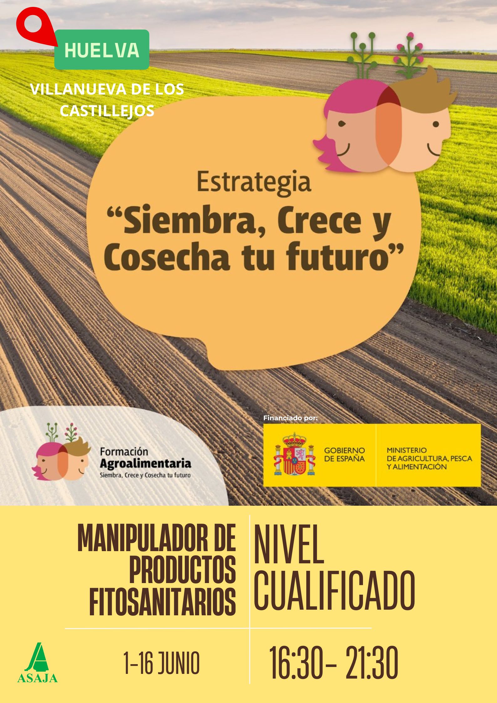 CURSO: Manipulador de productos Fitosanitarios. CUALIFICADO