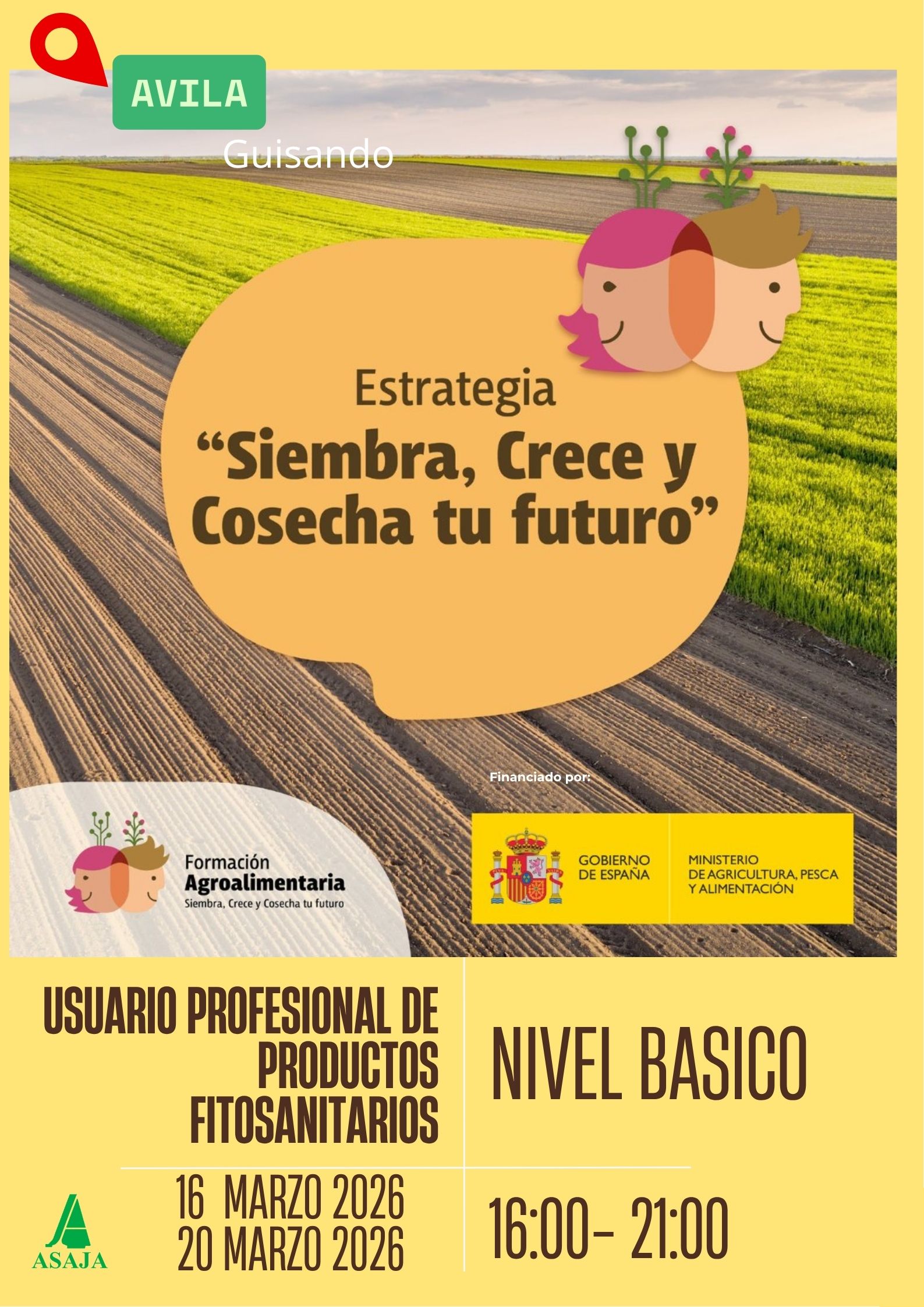 CURSO: Usuario profesional de productos fitosanitarios. Nivel Básico