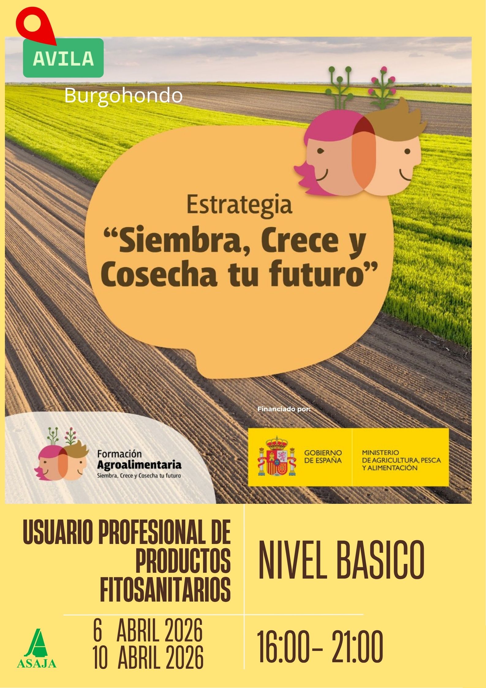 CURSO: Usuario profesional de productos fitosanitarios. Nivel básico