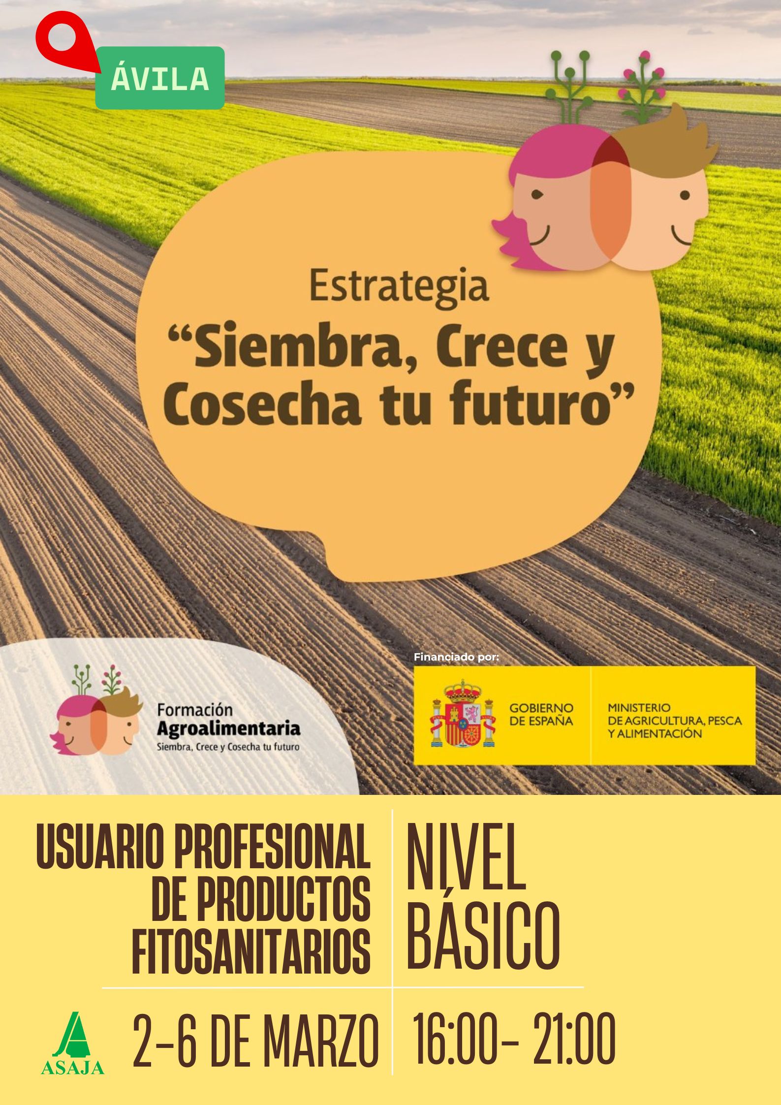 CURSO: Usuario profesional de productos fitosanitarios. Nivel básico