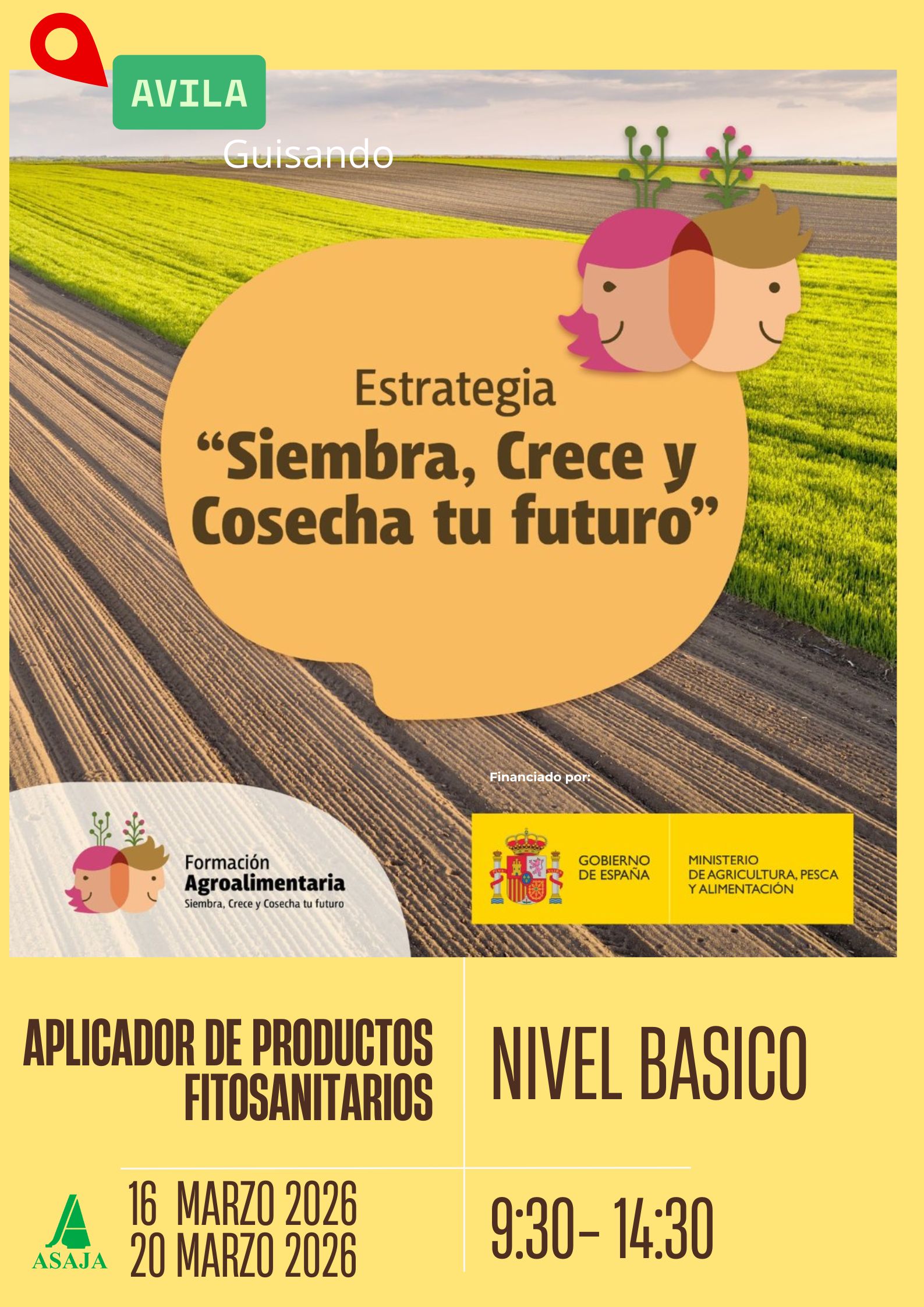 CURSO: Aplicador de productos Fitosanitarios. Nivel básico
