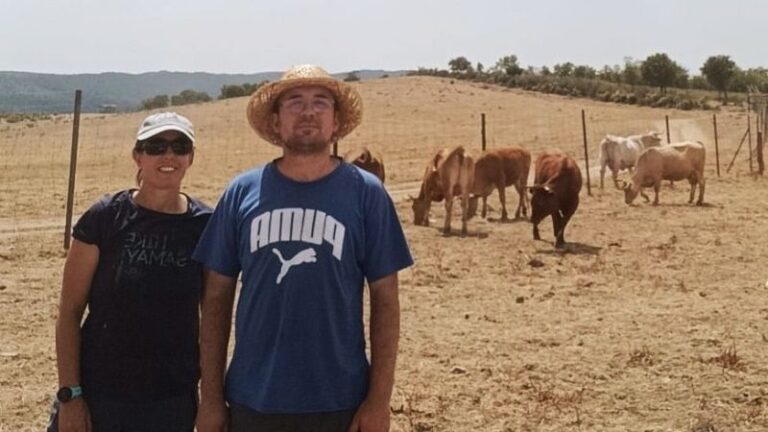 Alcántara (Cáceres): ganadería extensiva, partos vigilados y cría al aire libre en una explotación modelo del Programa CULTIVA